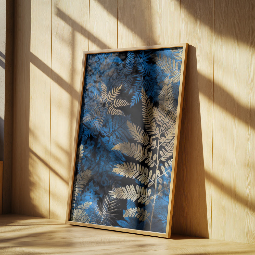 Vibrant Garden and ferns 2 | Poster