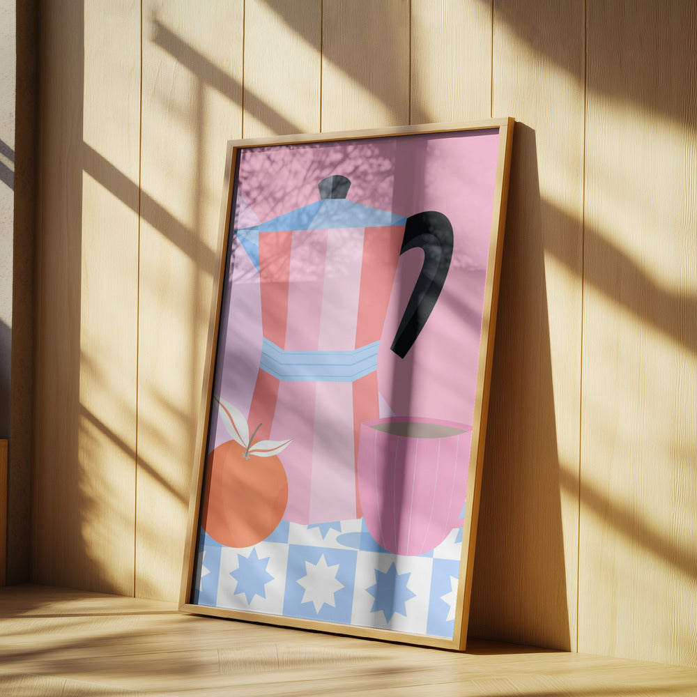 Still Life with Moka Pot | Poster