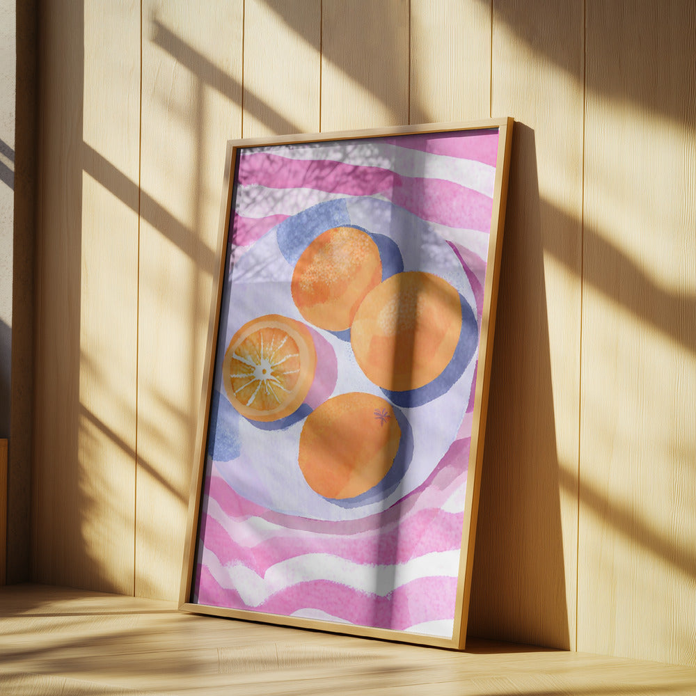Apelsiner på tellern | Poster