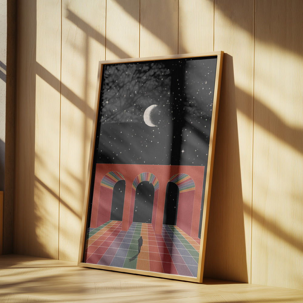 Arco del Triunfo en el Espacio | Posters - Impresiones de Arte