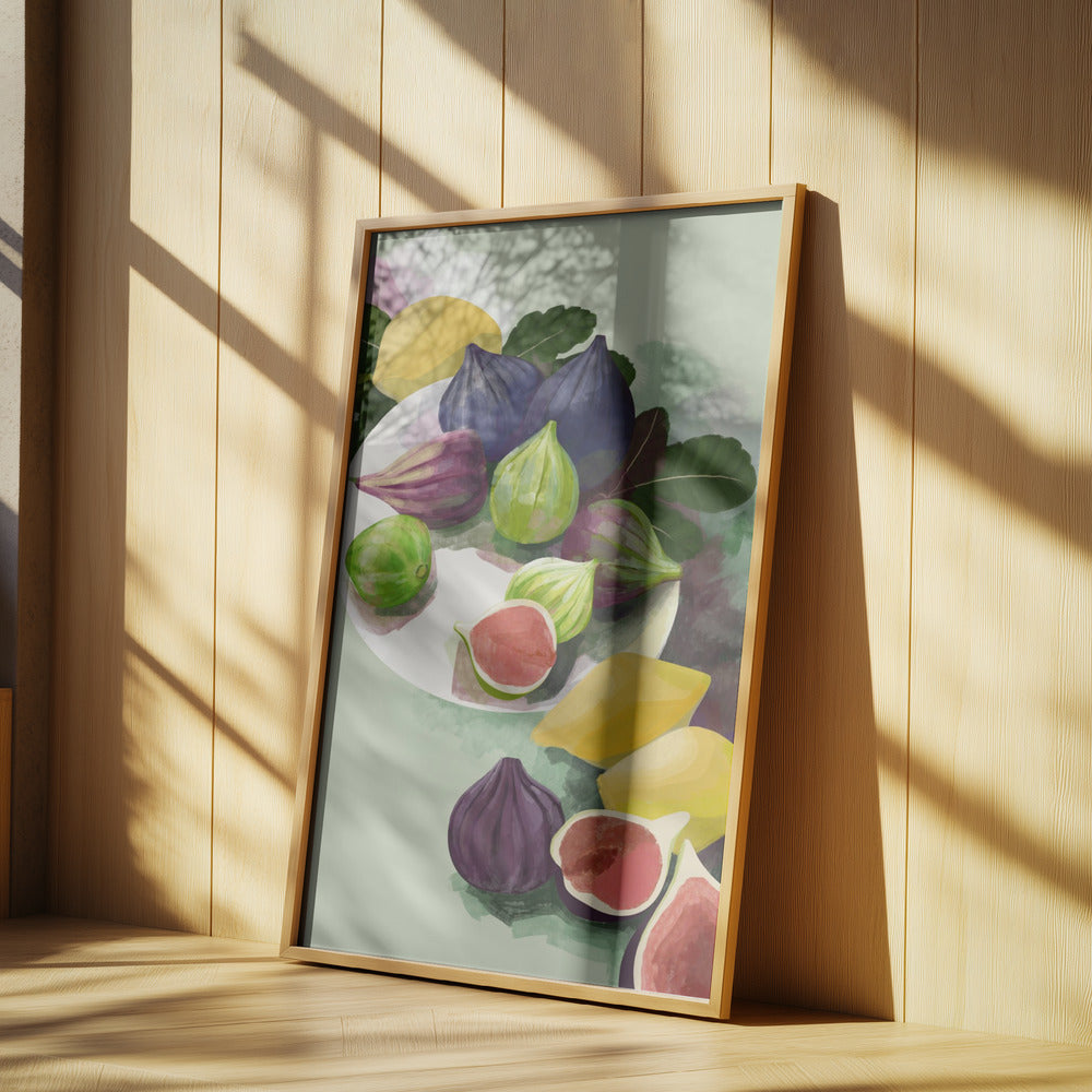 Figs and lemons | Poster