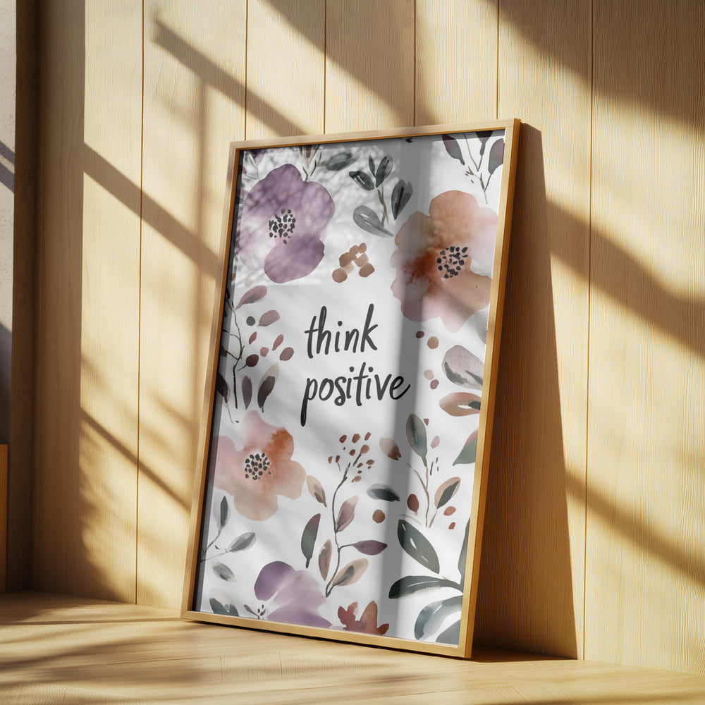 Tænk positivt | Plakater - Kunsttryk