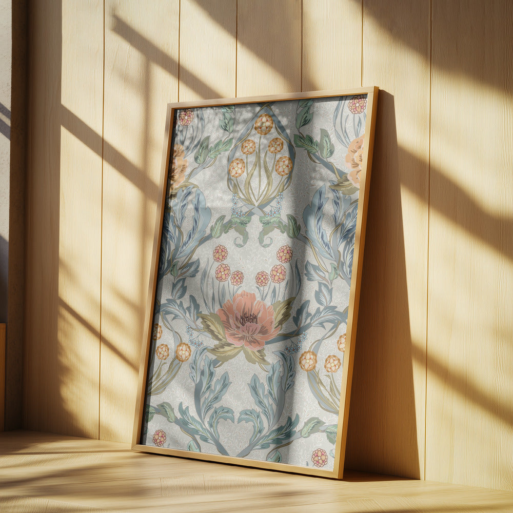 Floral Heritage Morris Antique pattern | Poster