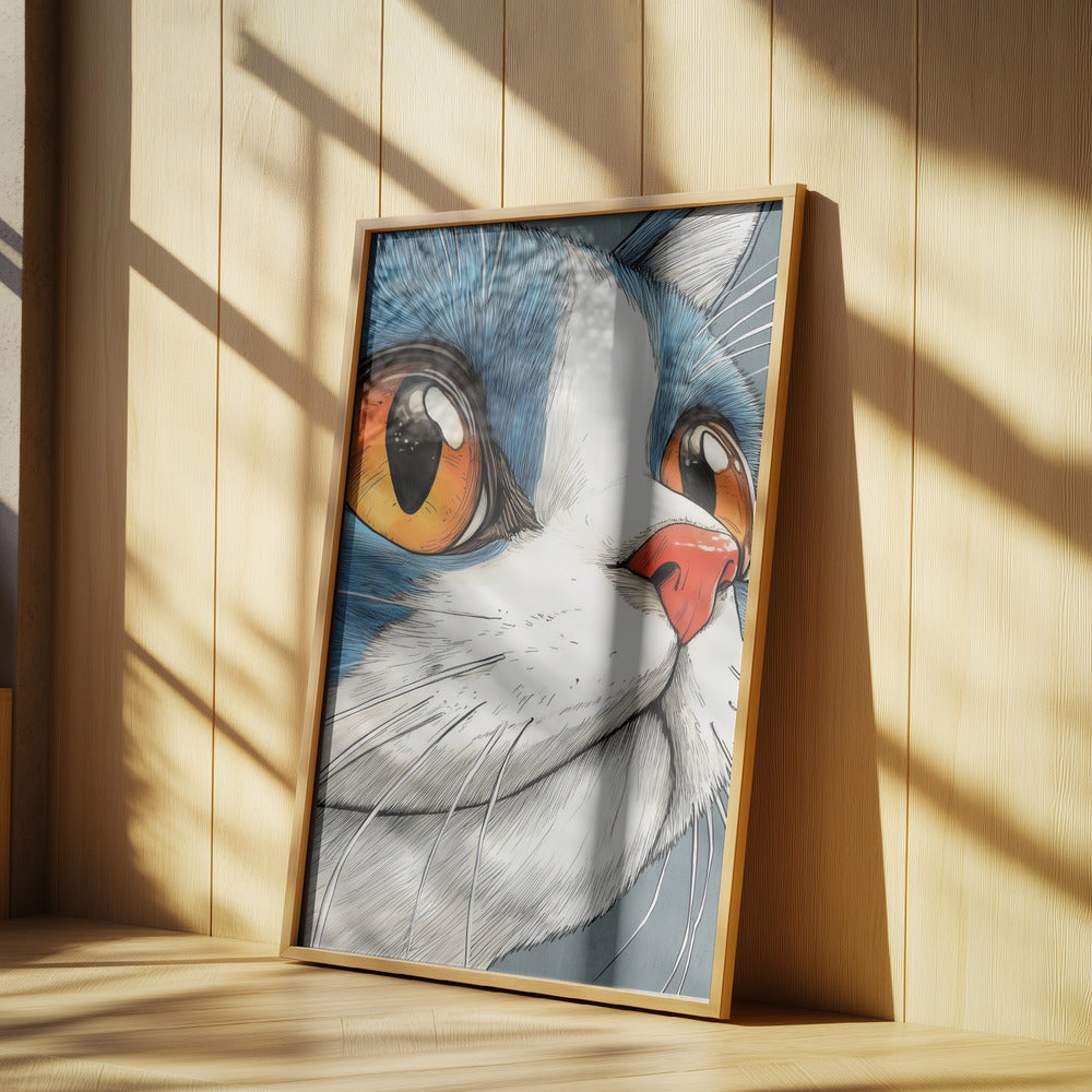 Cat Lily | Poster