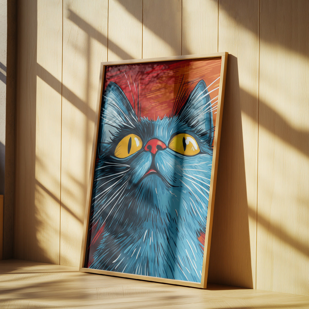 Katze Toby | Poster