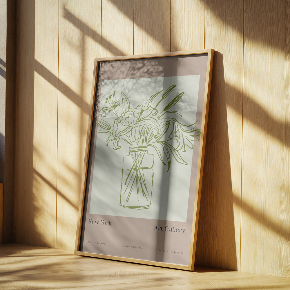 Vase of Blossoms | Poster