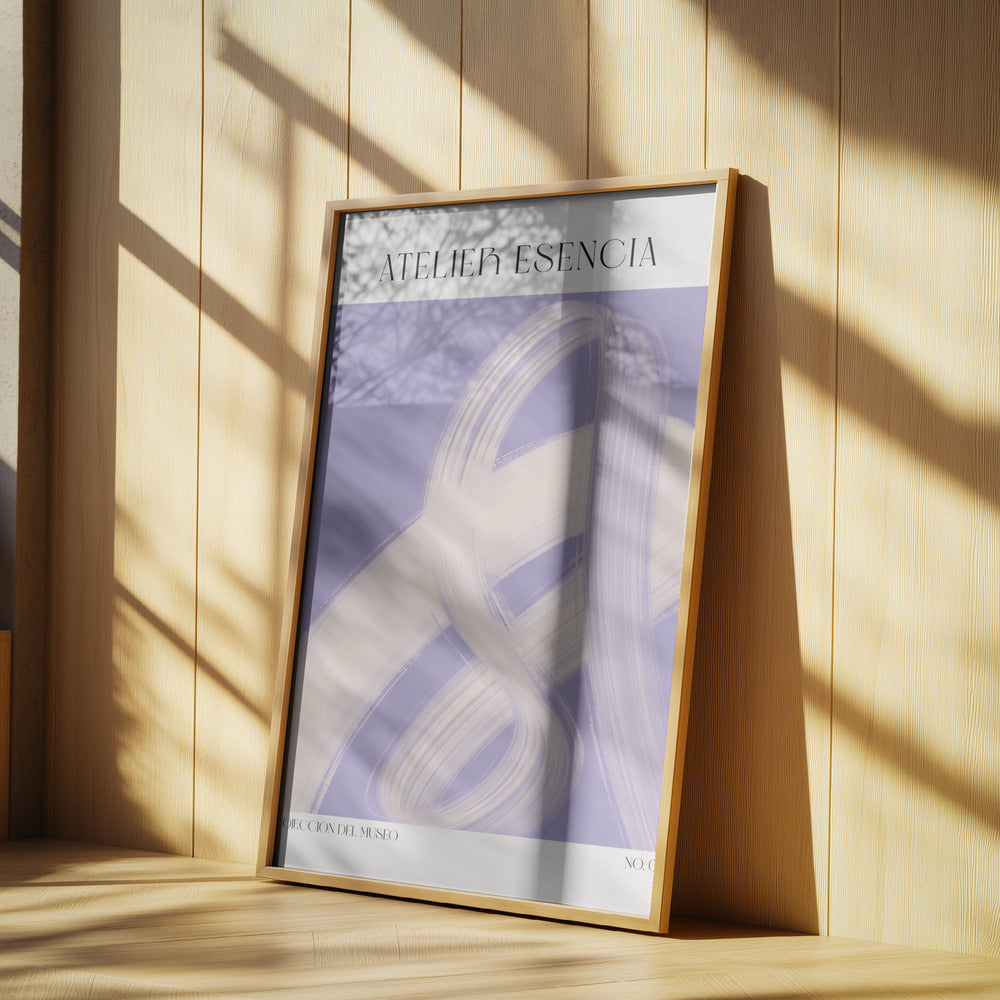 Lavender Whirl | Poster
