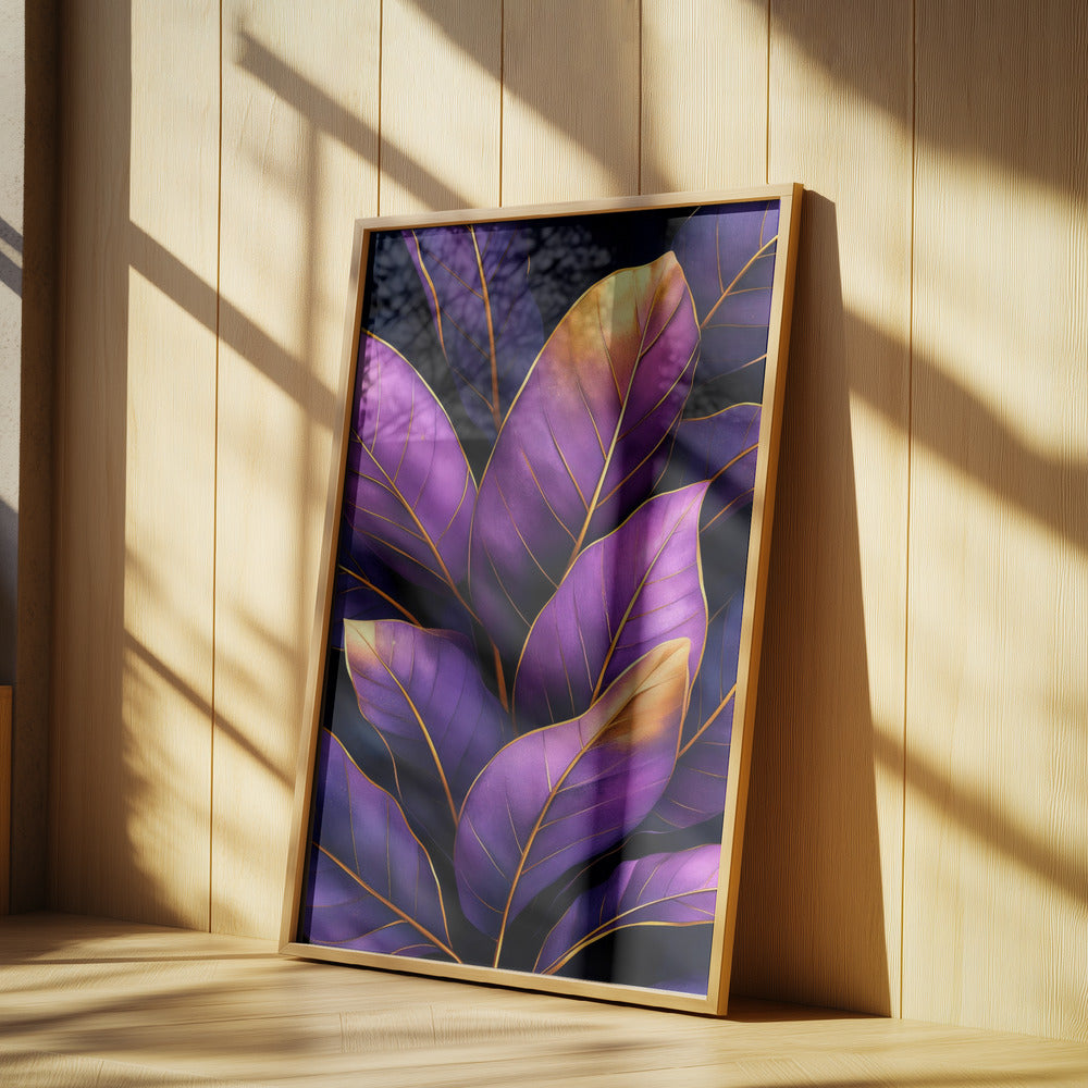 Tropical Vibes Hidden Tropics Banana Leaves (6) | Poster