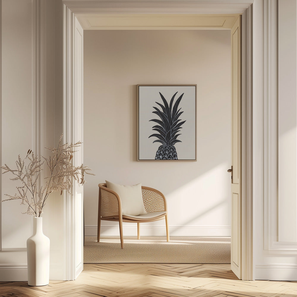 Musta ananas | Julisteet - Taidevedokset