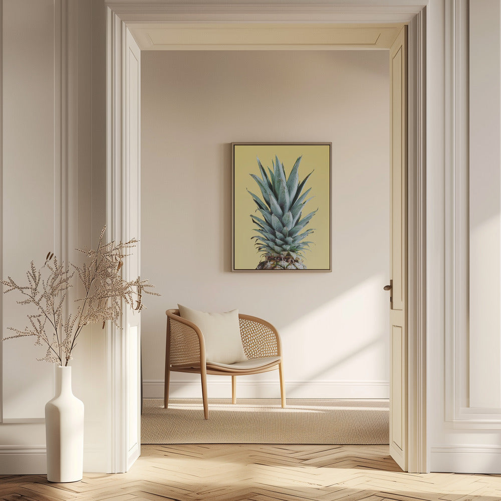 Ananas Keltainen 03 | Julisteet - Taidevedokset