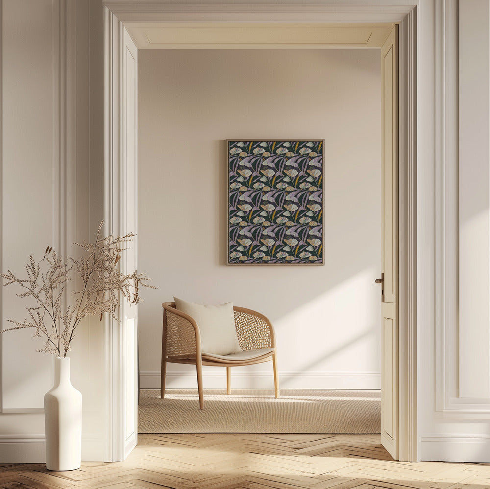Blommig gobeläng | Poster