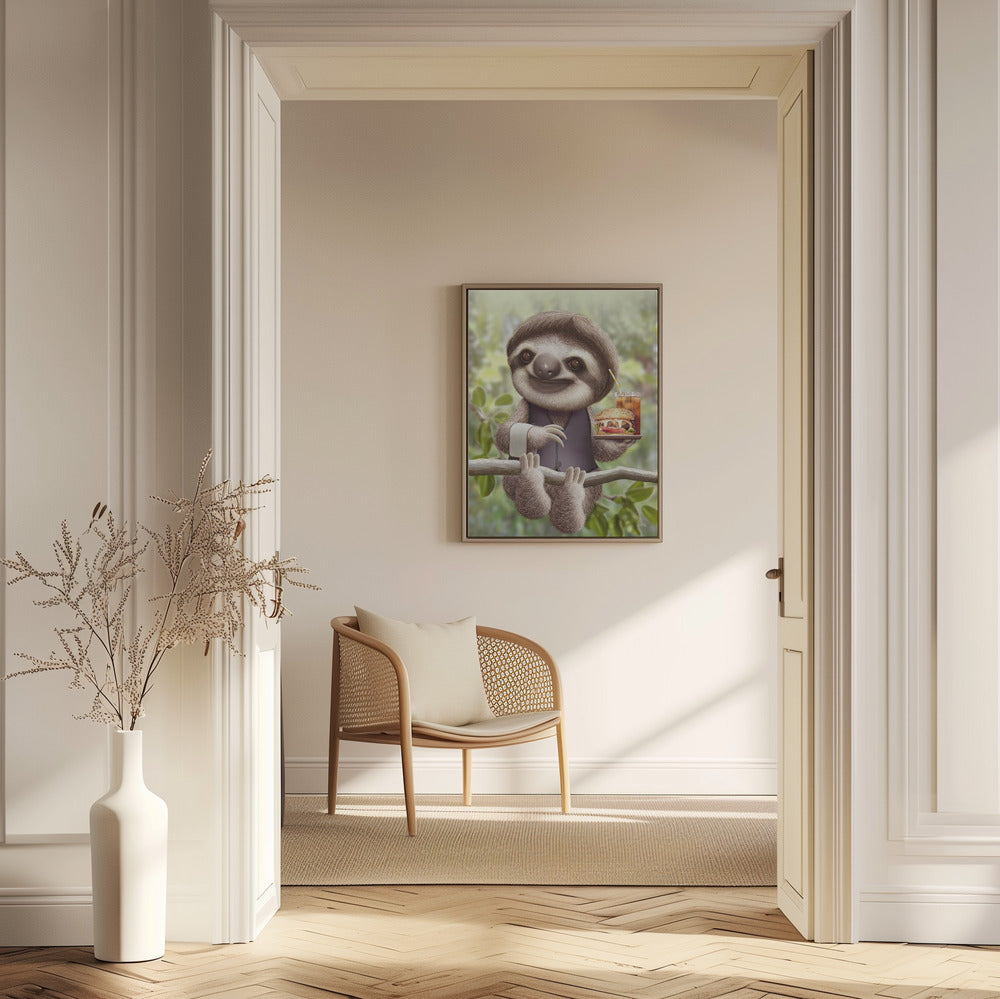SLOTH ONTREE DELIVERY | Poster