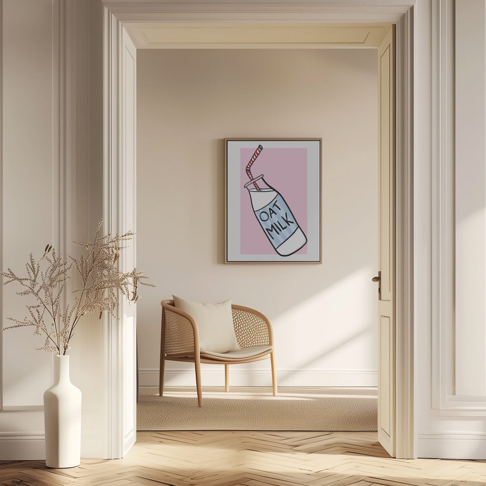 Oat Milk Delight | Poster