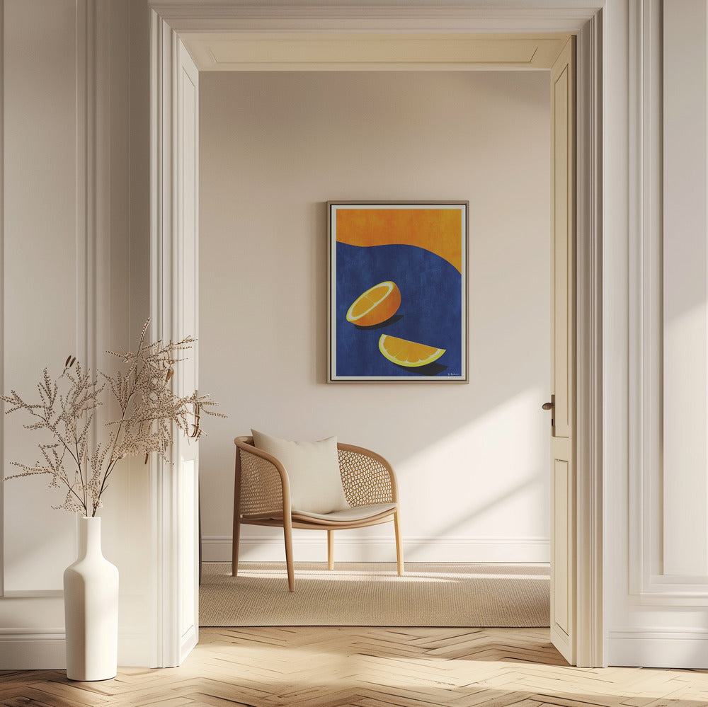 Petit Déjeuner, Deux Oranges | Poster