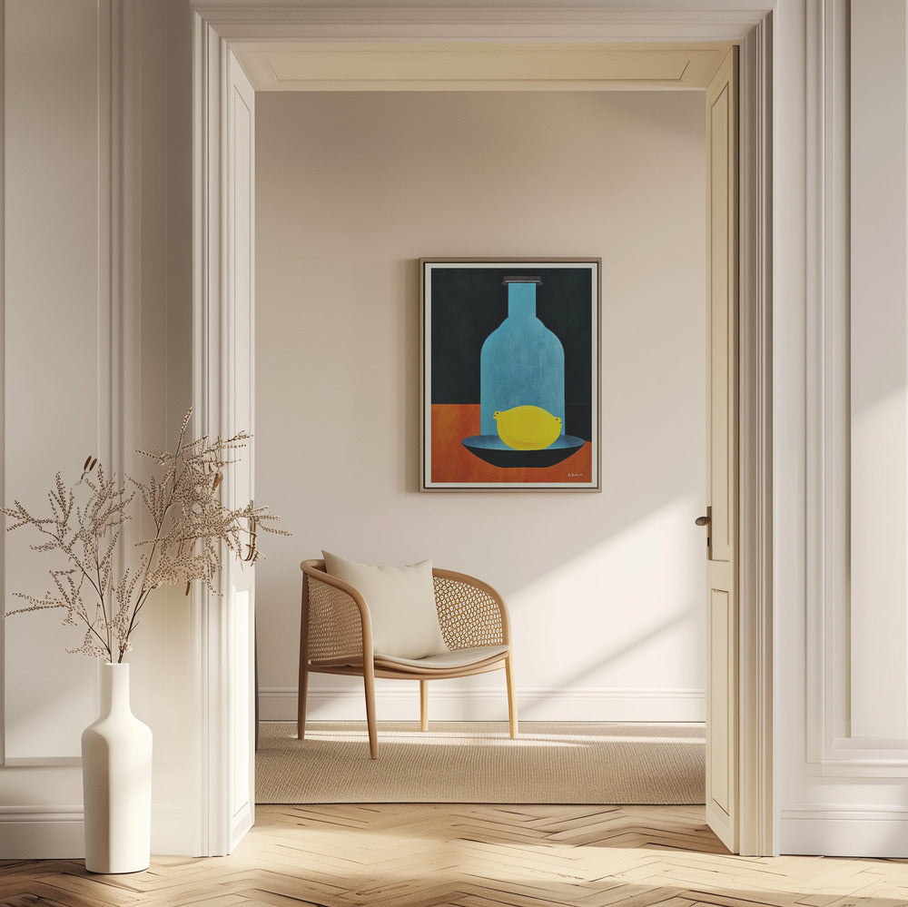 Bottle With (lonesome) Lemon : Skinny Bitch | Poster
