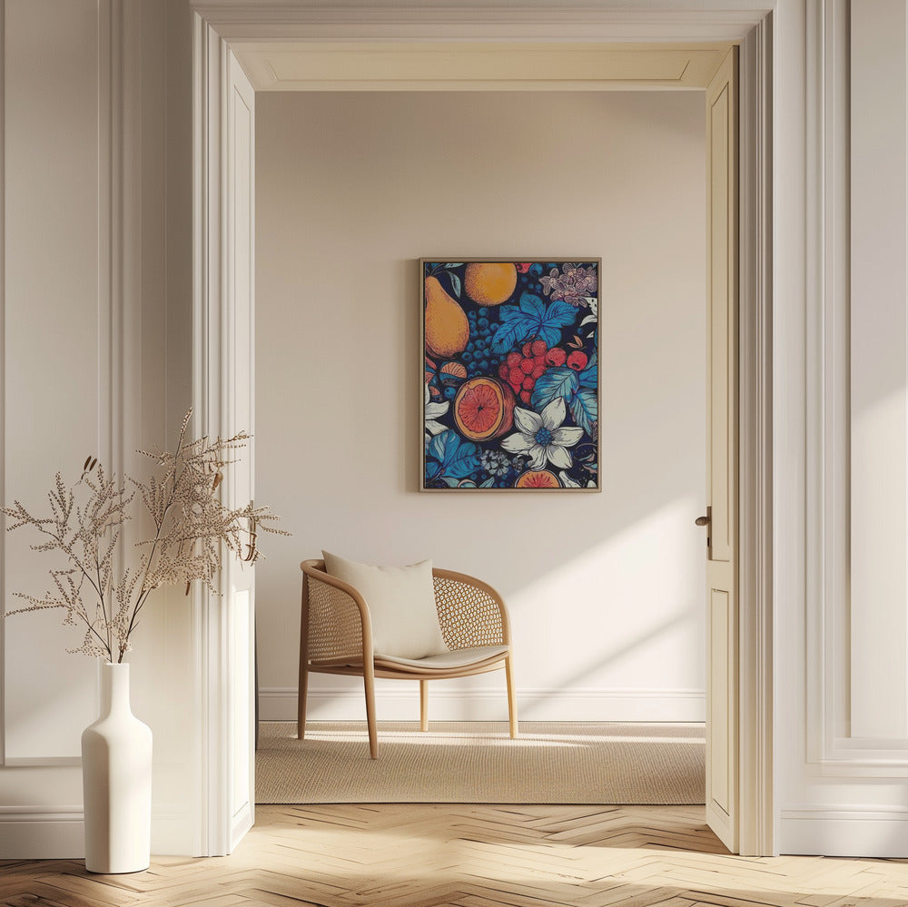 Flowers and fruits 6 | Poster