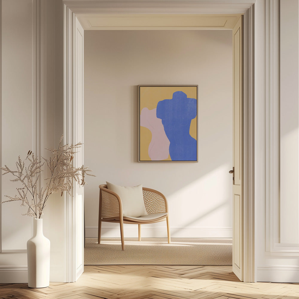 Colorful Torso Silhouettes | Poster