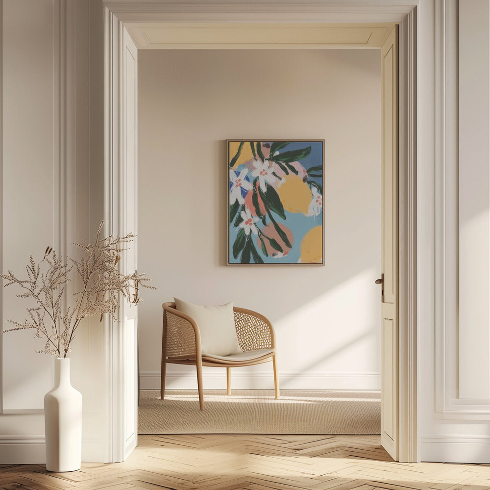 Lemon Blossom Breeze | Poster