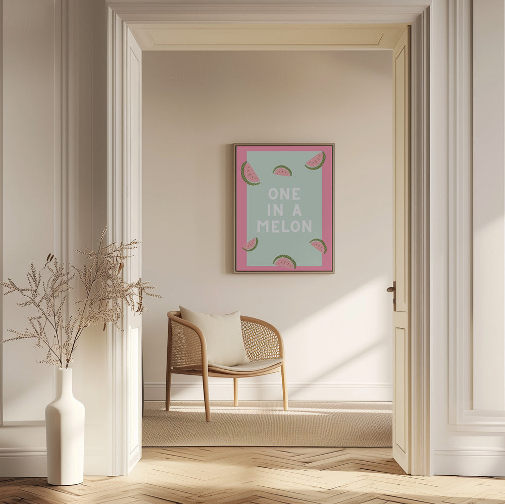 En i en melon | Poster