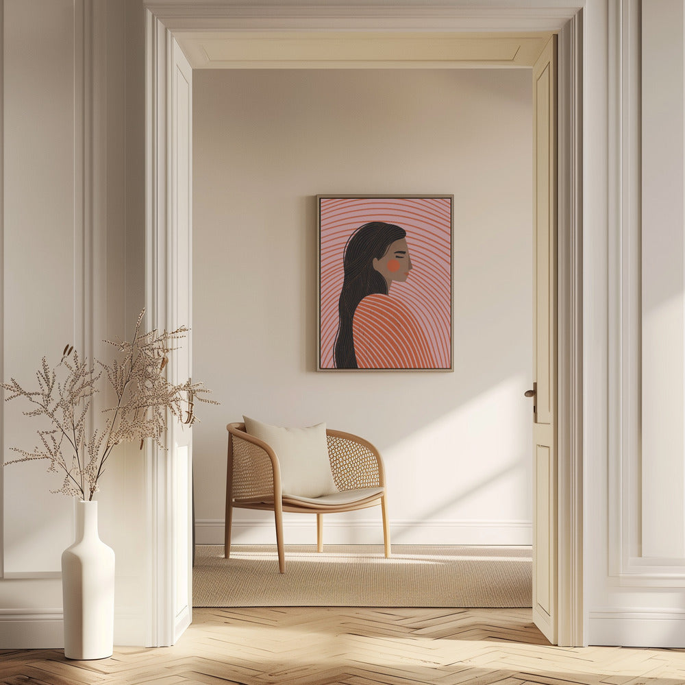 The Woman With the Lines | Poster