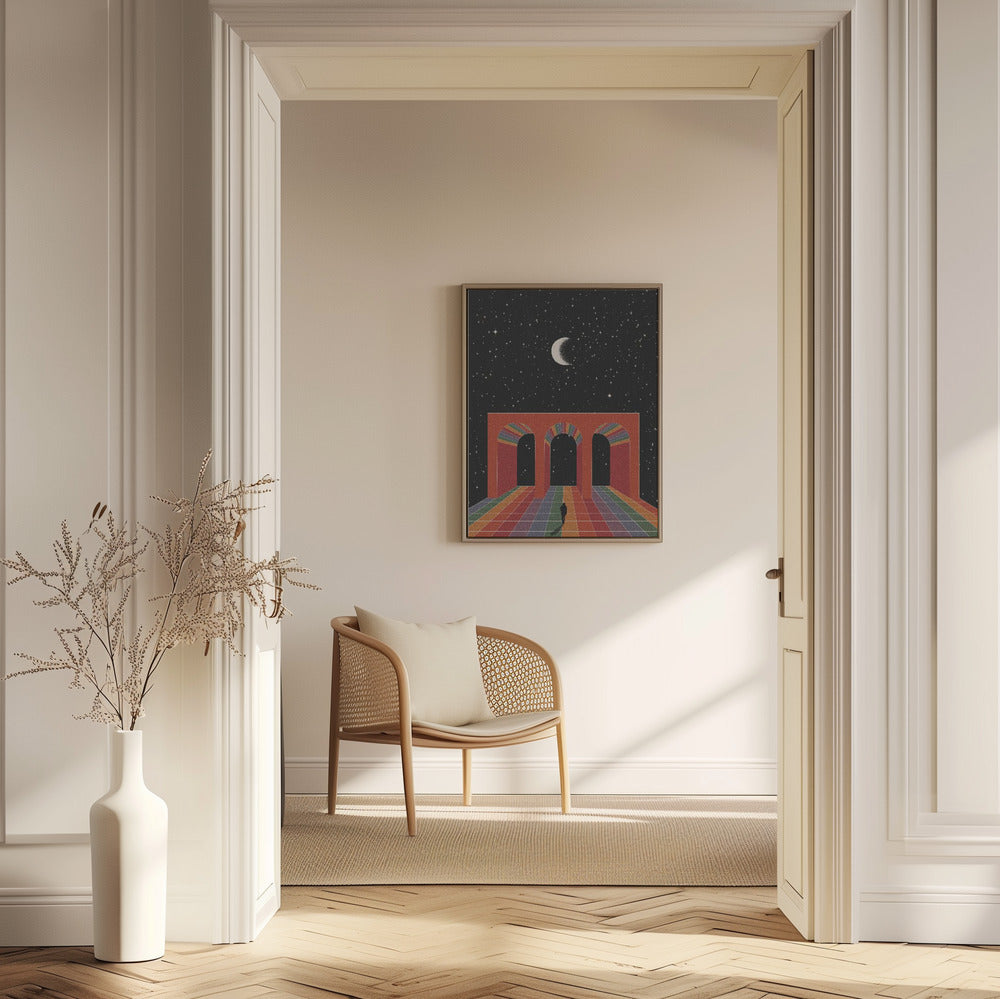 Arco del Triunfo en el Espacio | Posters - Impresiones de Arte