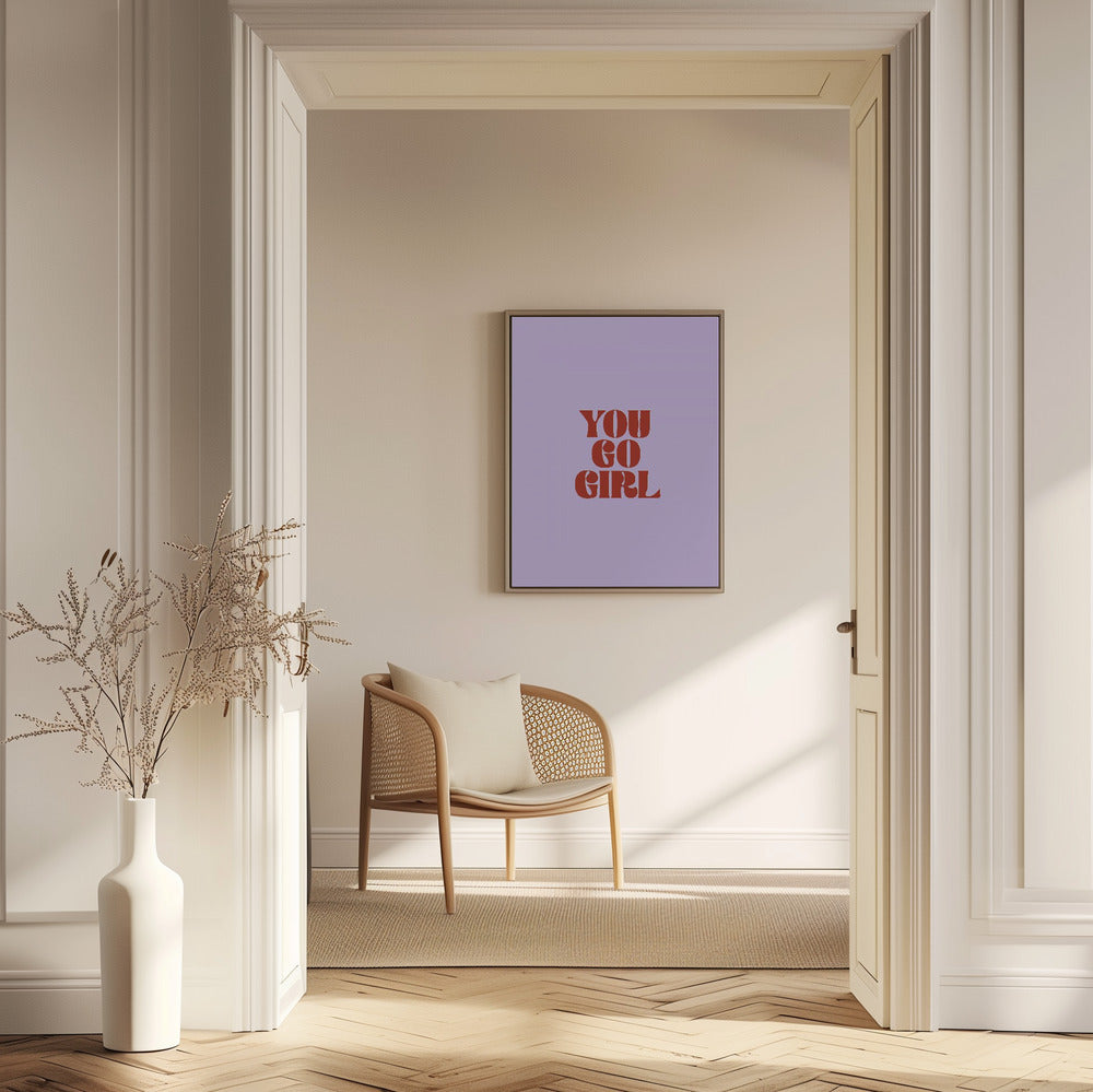 Kör hårt tjejen | Poster