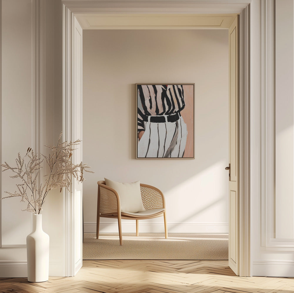 Stripe Elegance | Poster