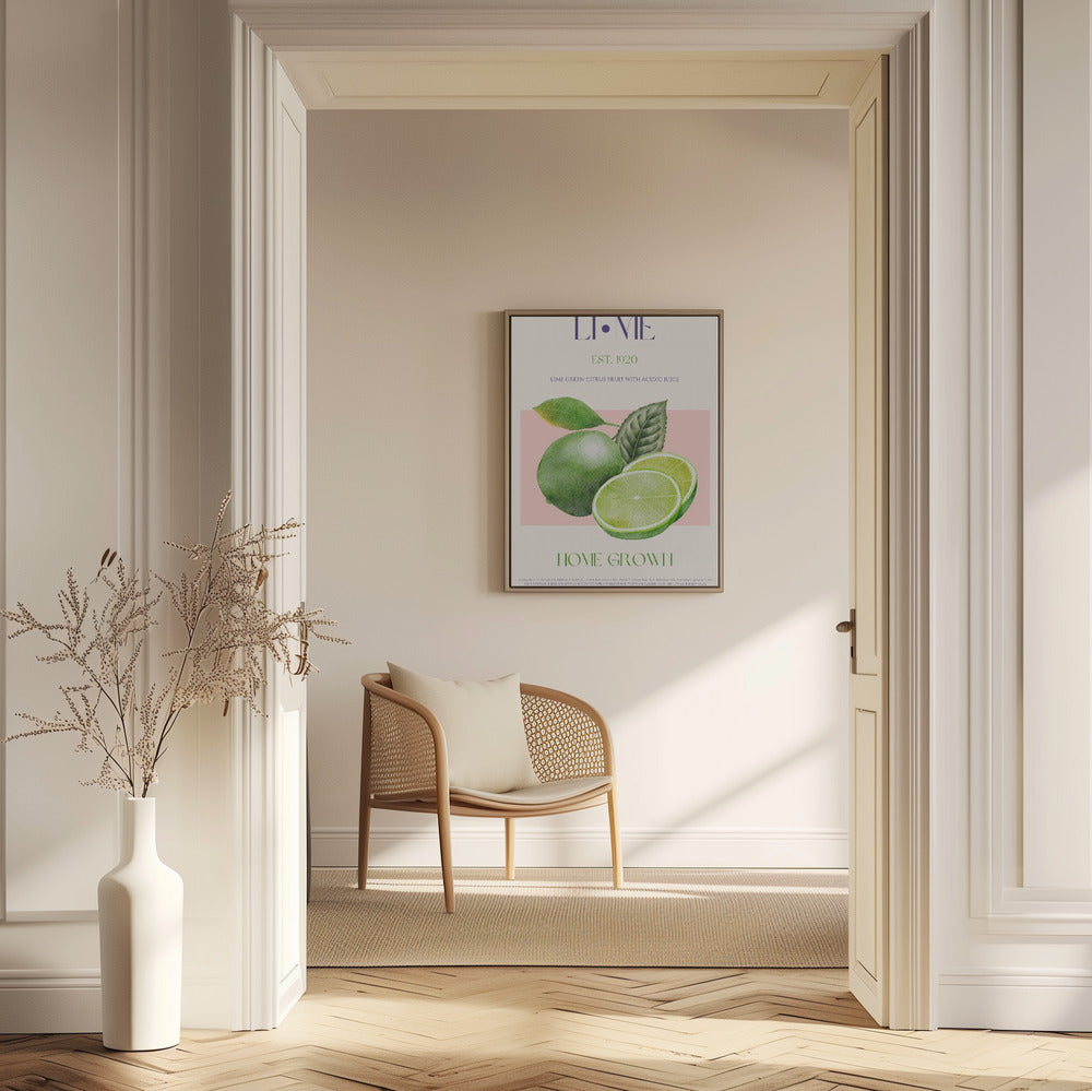 Fräsch grön glädje | Poster