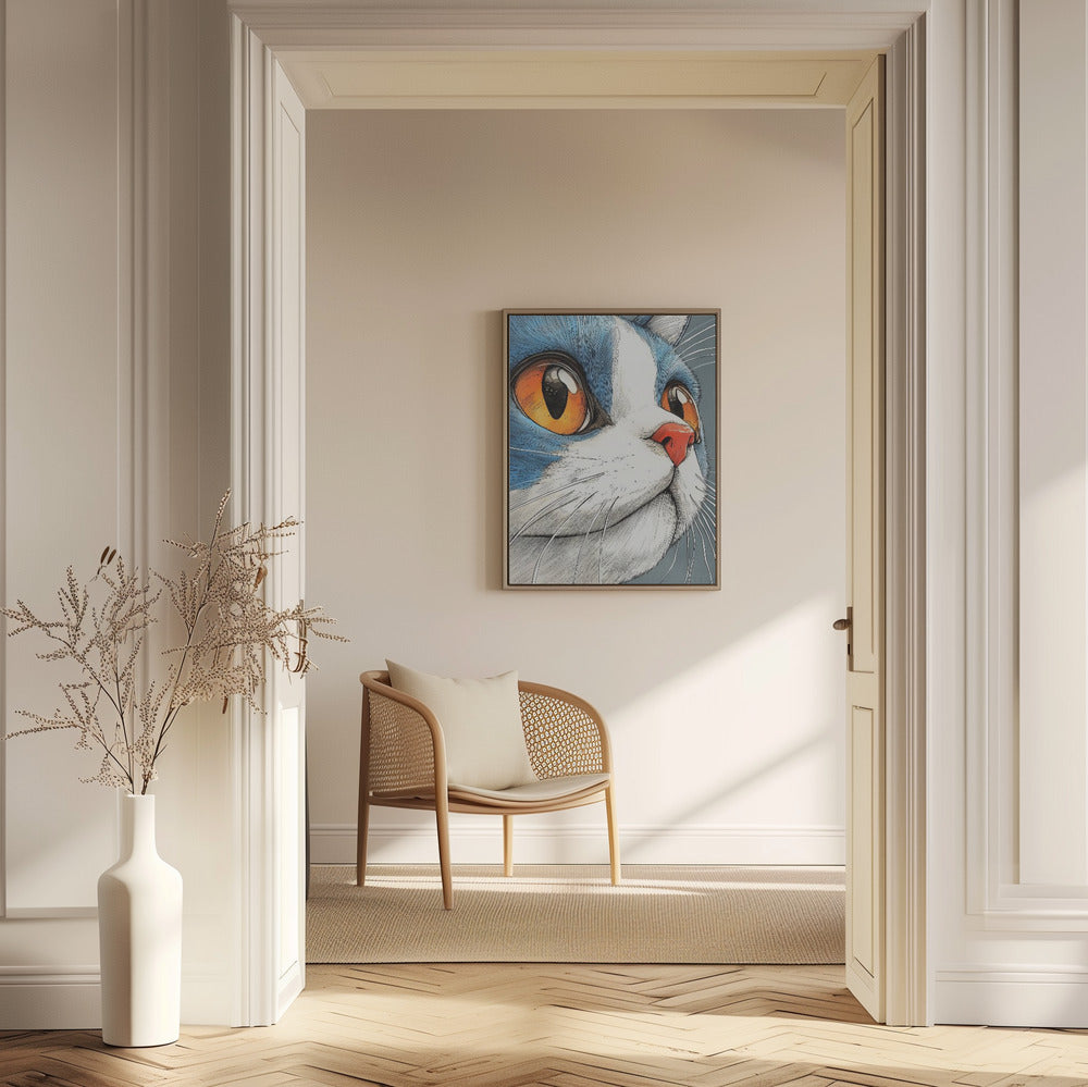 Cat Lily | Poster