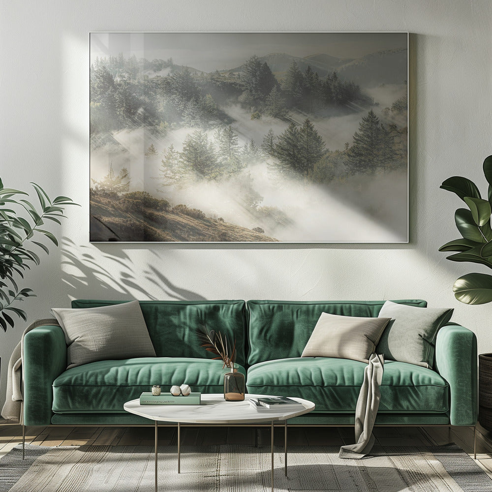 Silver White Winter that Melts into Spring | Canvas
