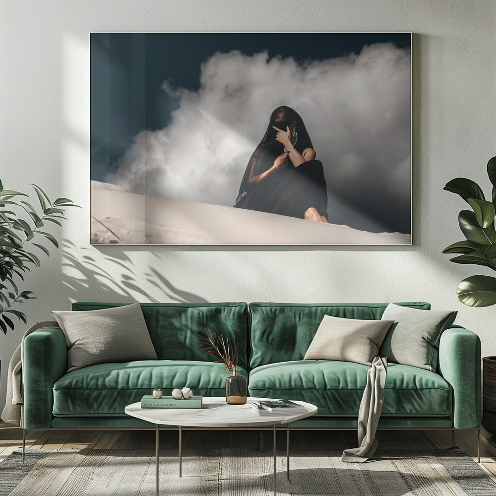 Gesluierd in sereniteit | Canvasprints