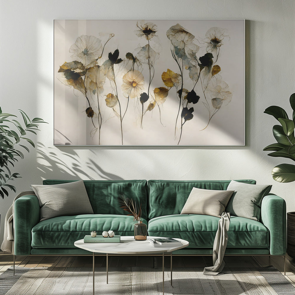 Vakre tørre blomster | Lerretsbilder