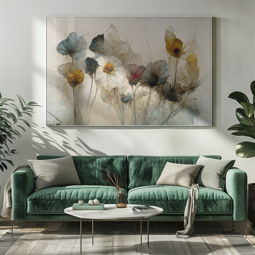 Ramo de flores secas | Impresiones en Lienzo