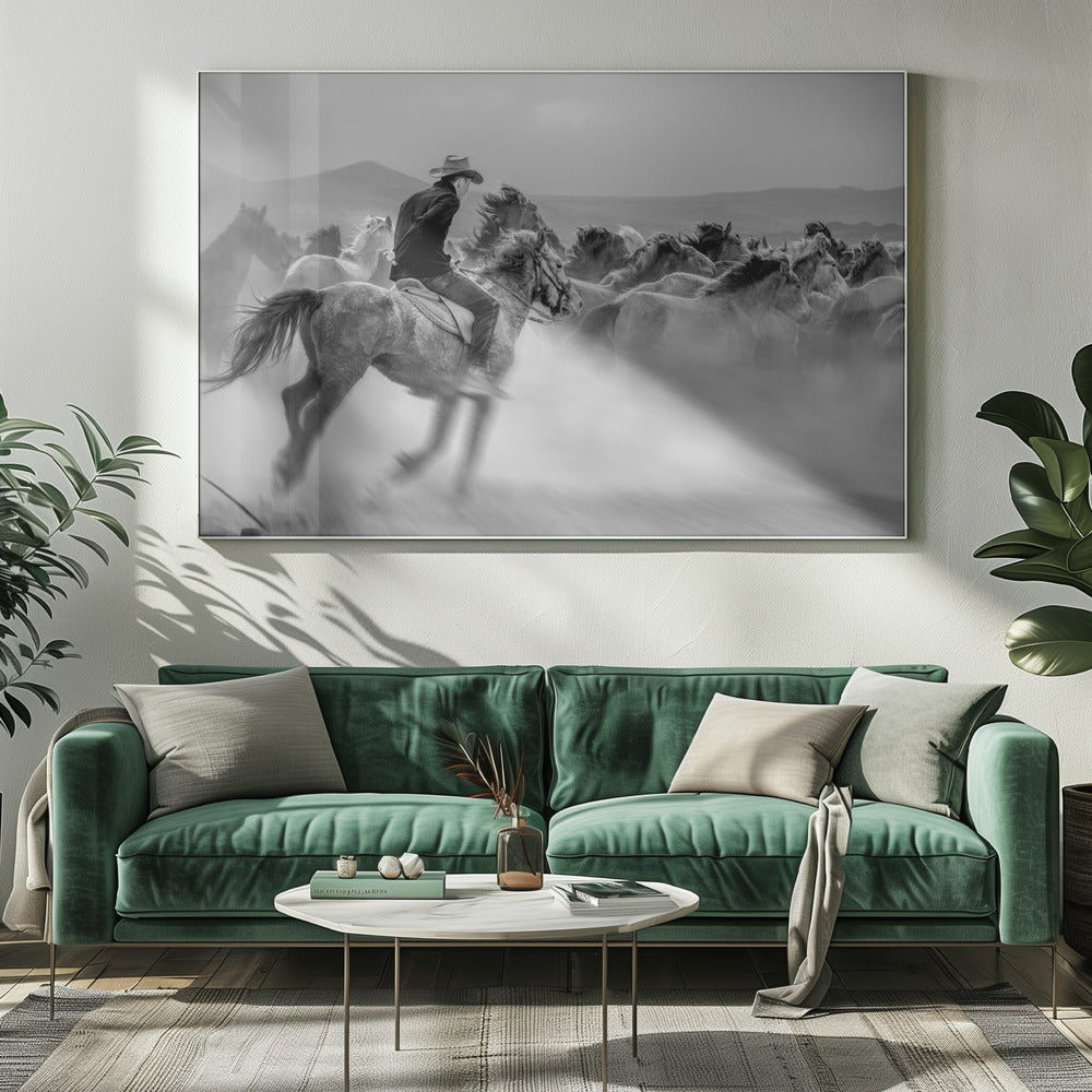 Wildpferde (auch Wildpferde genannt) | Leinwand-Bilder