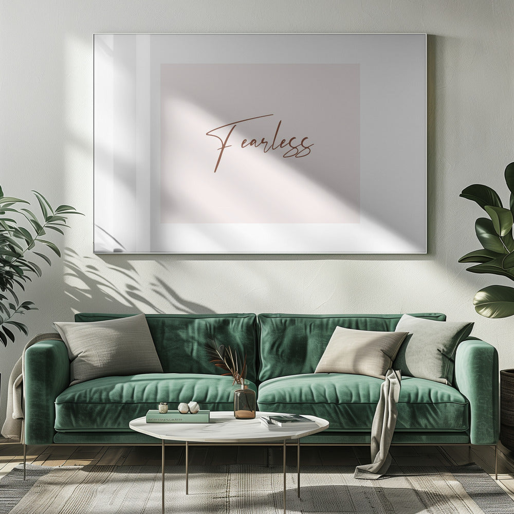 Sans peur | Tableaux sur Toile