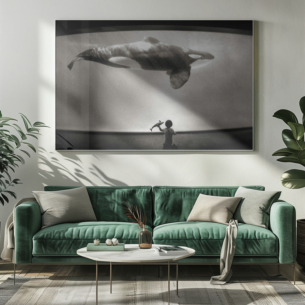 Binnen het domein van de orka | Canvasprints