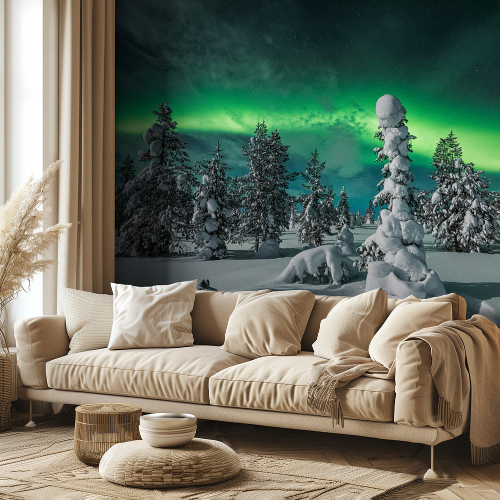 noche polar | Papel Pintado Fotográfico