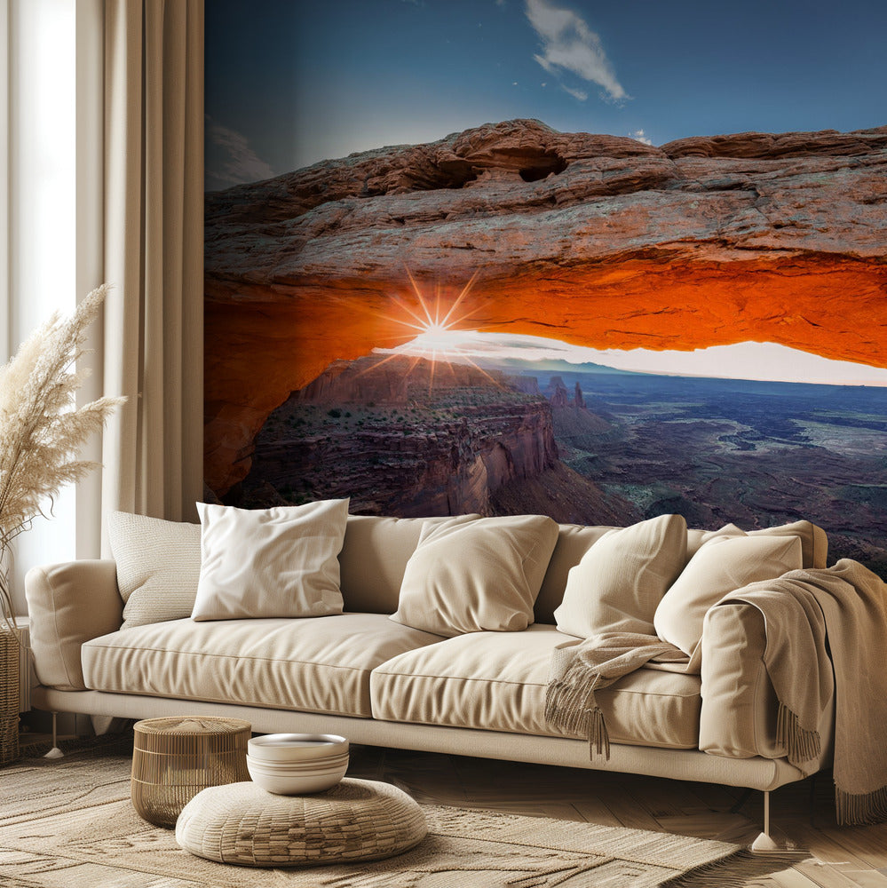 Amanecer en Mesa Arch | Papel Pintado Fotográfico