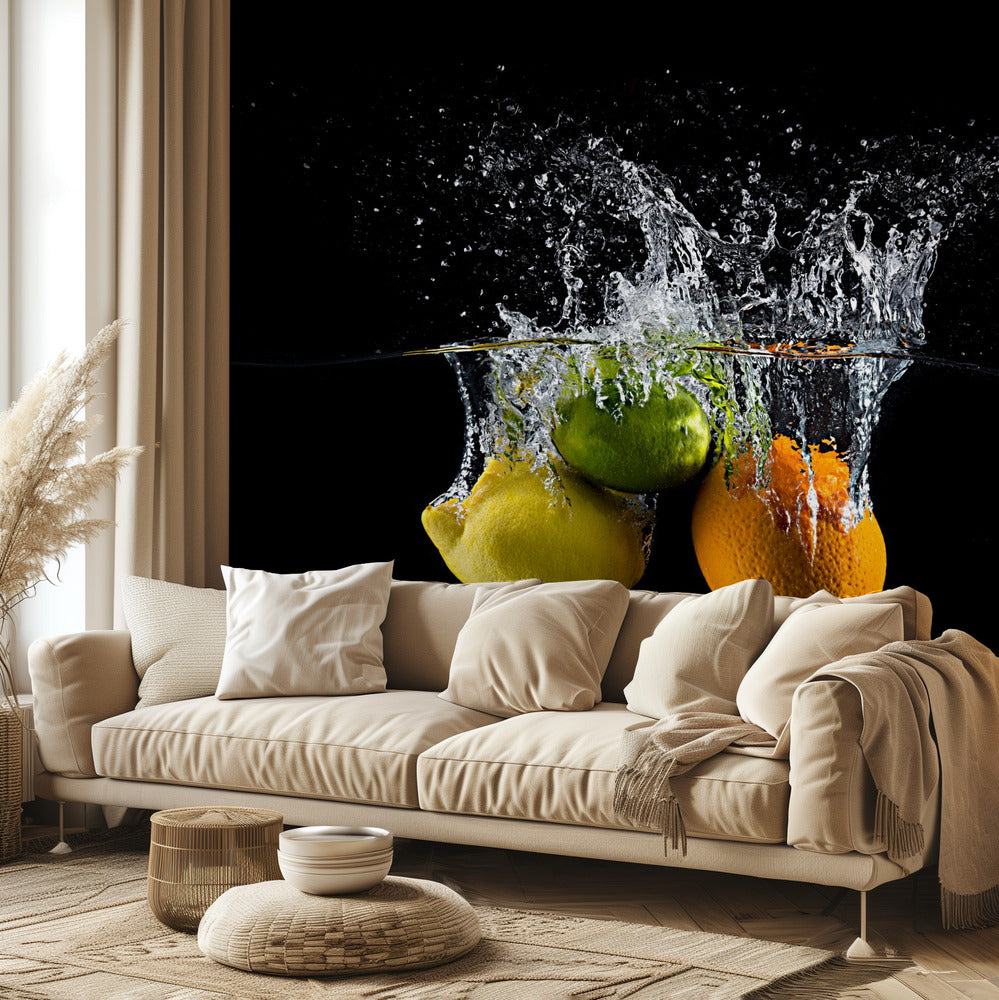 Citrusstänk | Fototapet