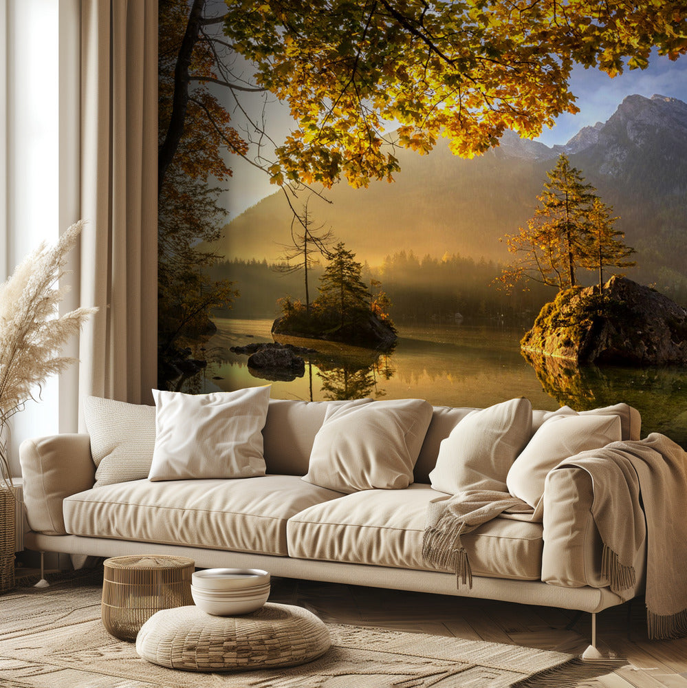 Lago Hintersee | Papel Pintado Fotográfico