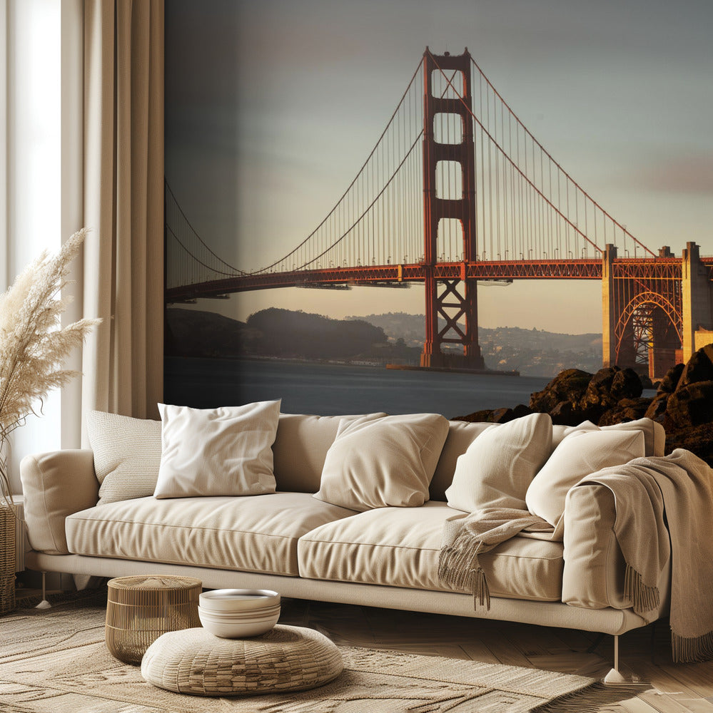 Ponte Golden Gate | Carta da Parati Fotografica