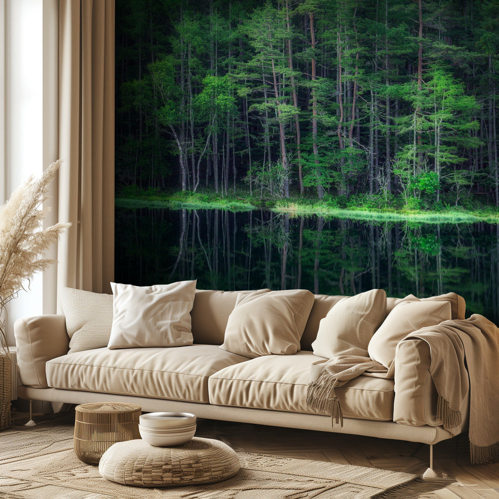 Monde vert | Papier Peint Photo