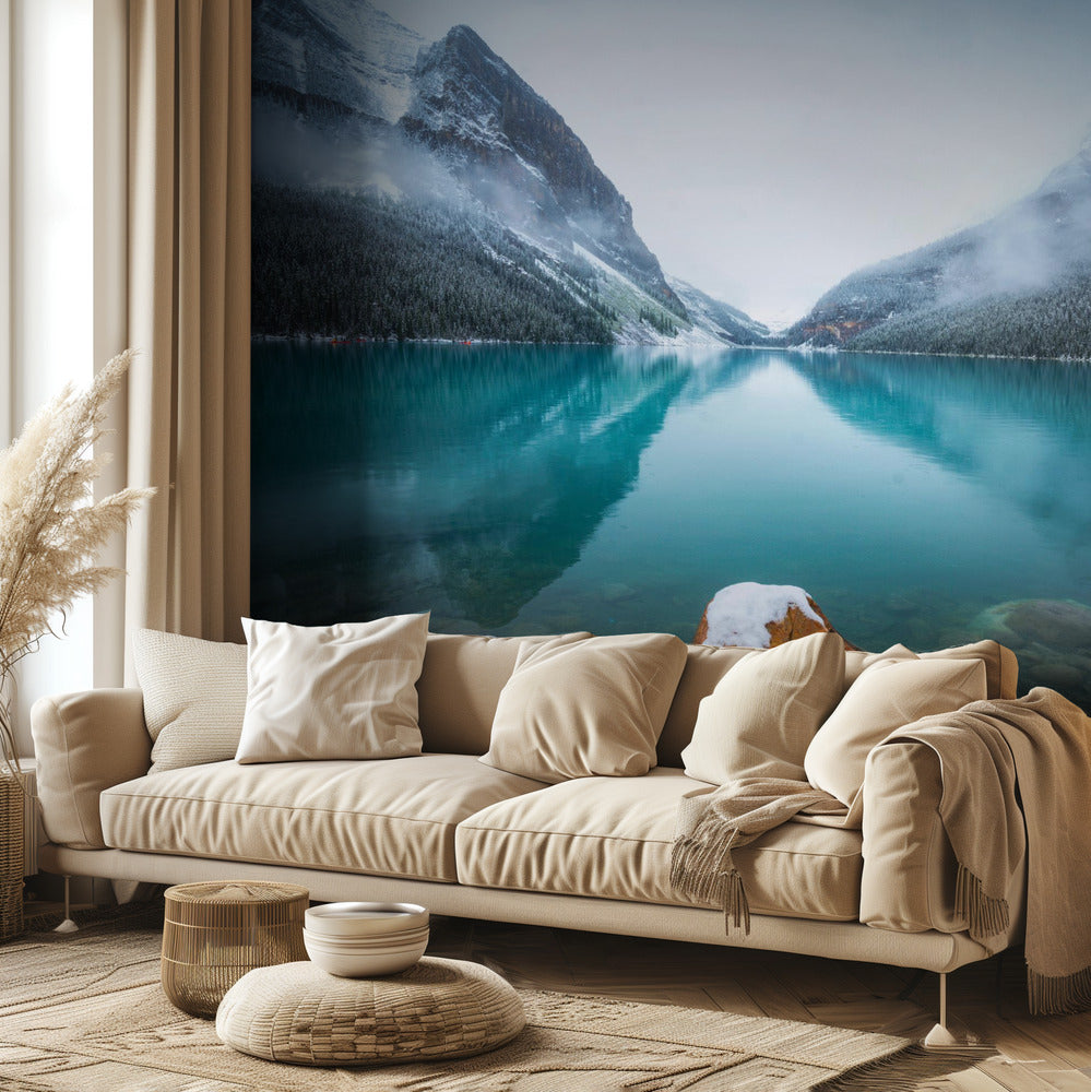 Dimmiga Lake Louise | Fototapet