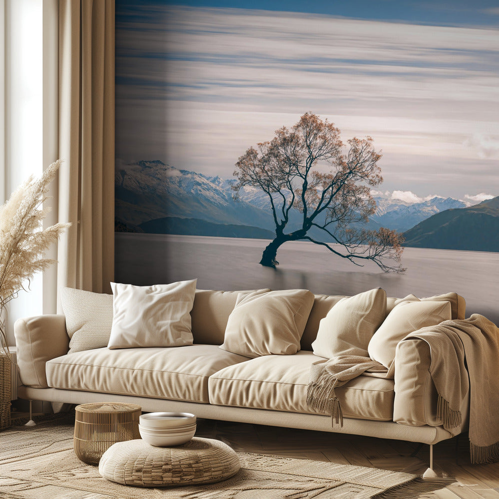 arbre solitaire | Papier Peint Photo