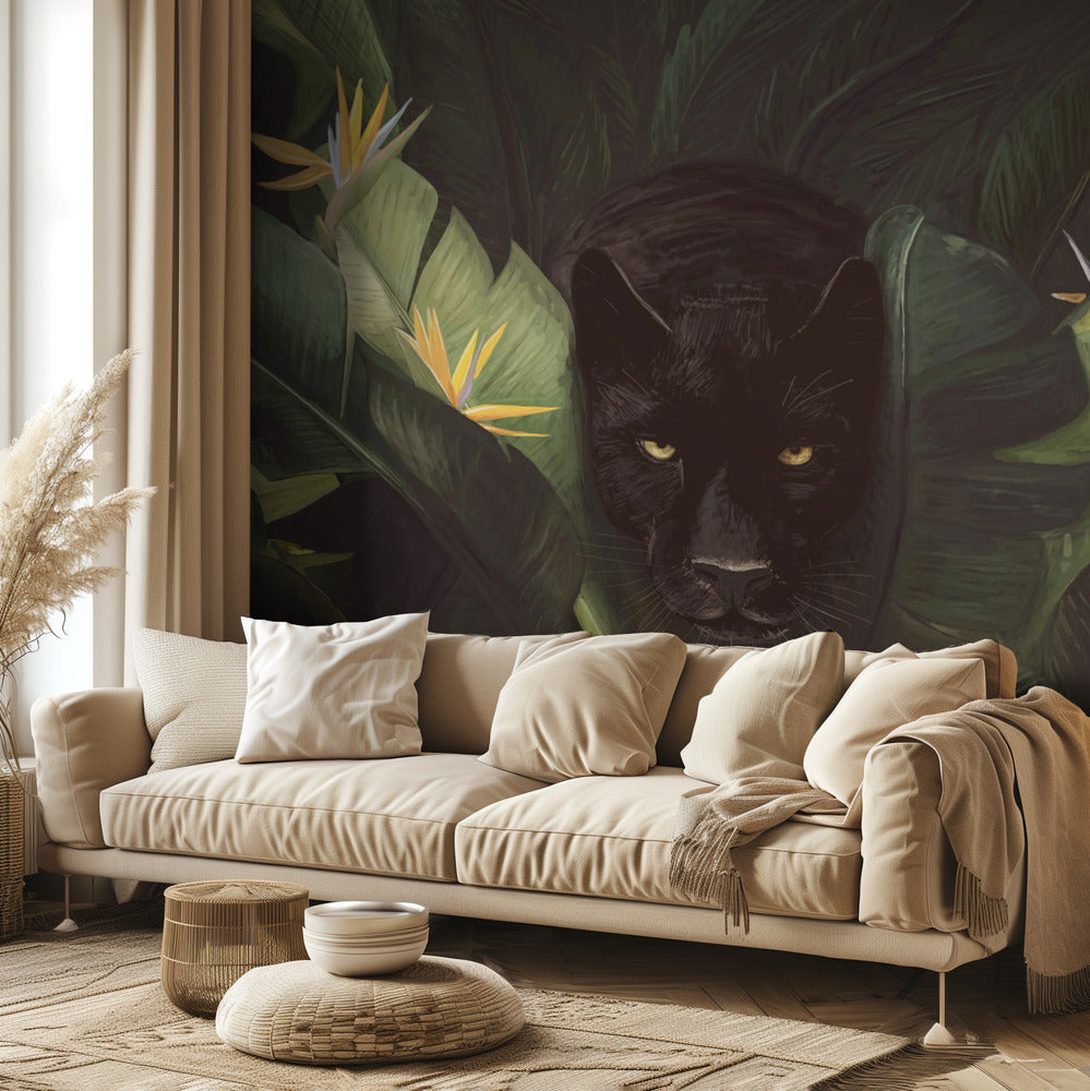 Hola Pantera | Papel Pintado Fotográfico
