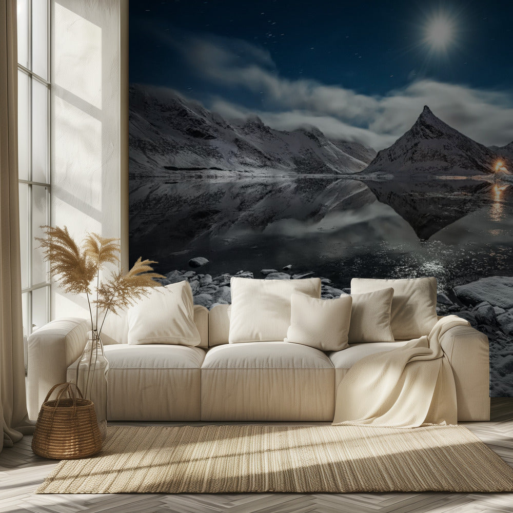 luz de la luna | Papel Pintado Fotográfico