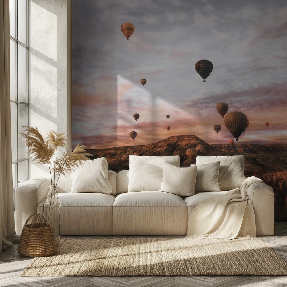 Globo aerostático de Capadocia | Papel Pintado Fotográfico