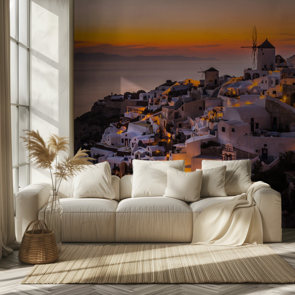Calispera Santorini | Papel Pintado Fotográfico