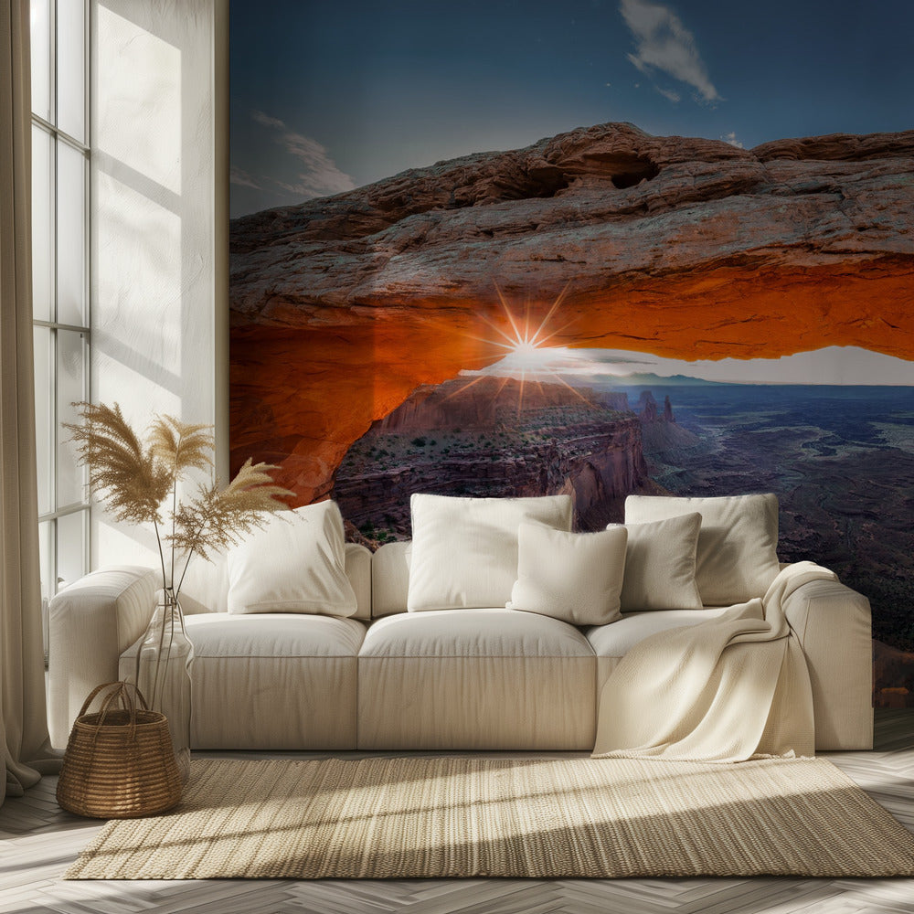 Amanecer en Mesa Arch | Papel Pintado Fotográfico