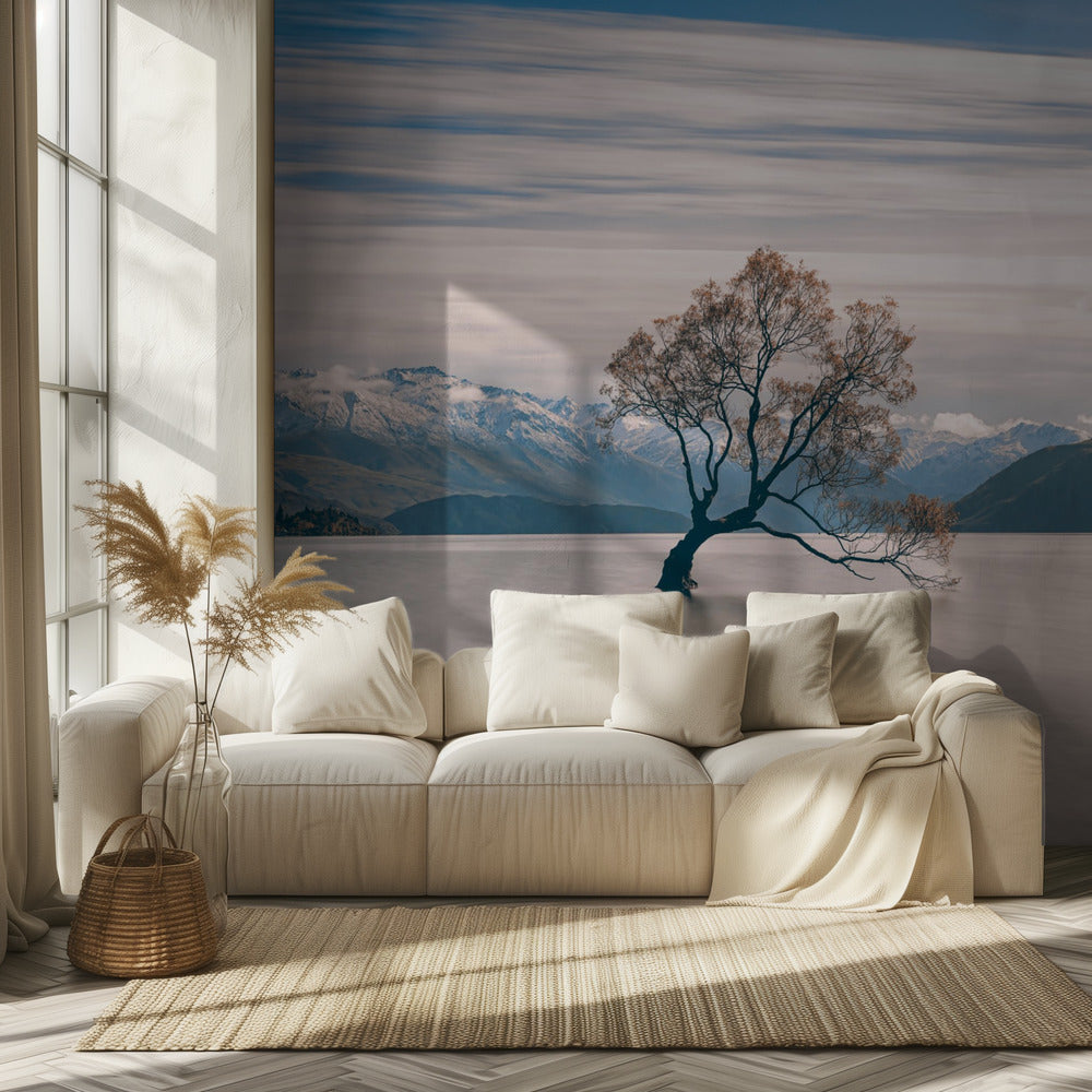 arbre solitaire | Papier Peint Photo
